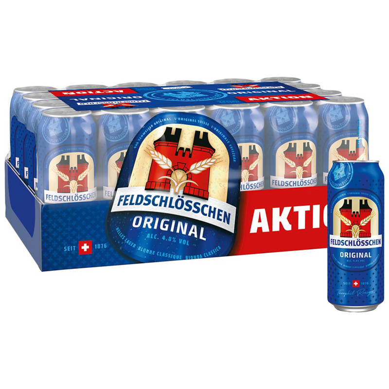 Feldschlösschen Birra, originale 12l