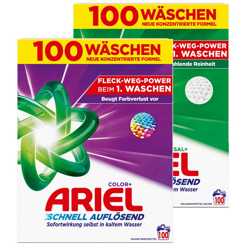 Ariel Detersivo in polvere 100cycles