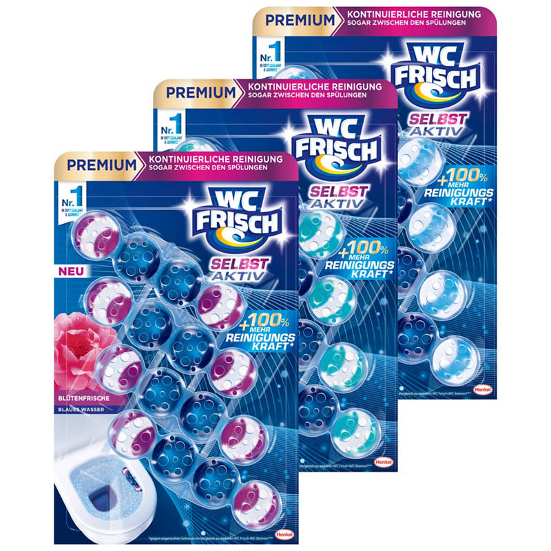WC Frisch Blu confezione da quattro