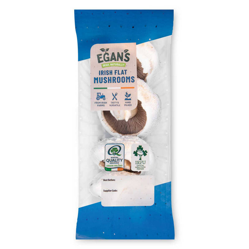 EGAN'S Irish Flat Mushrooms 250 g