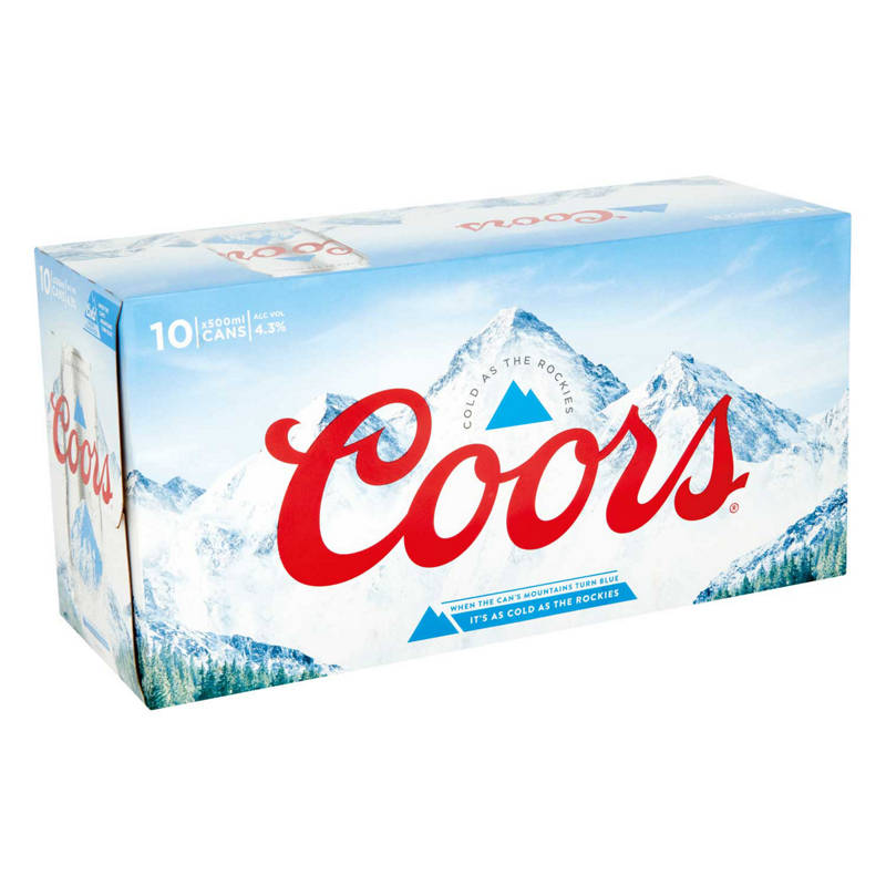 COORS Coors 10 Pack 5 l