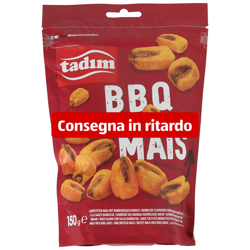 Semi salati, mais BBQ