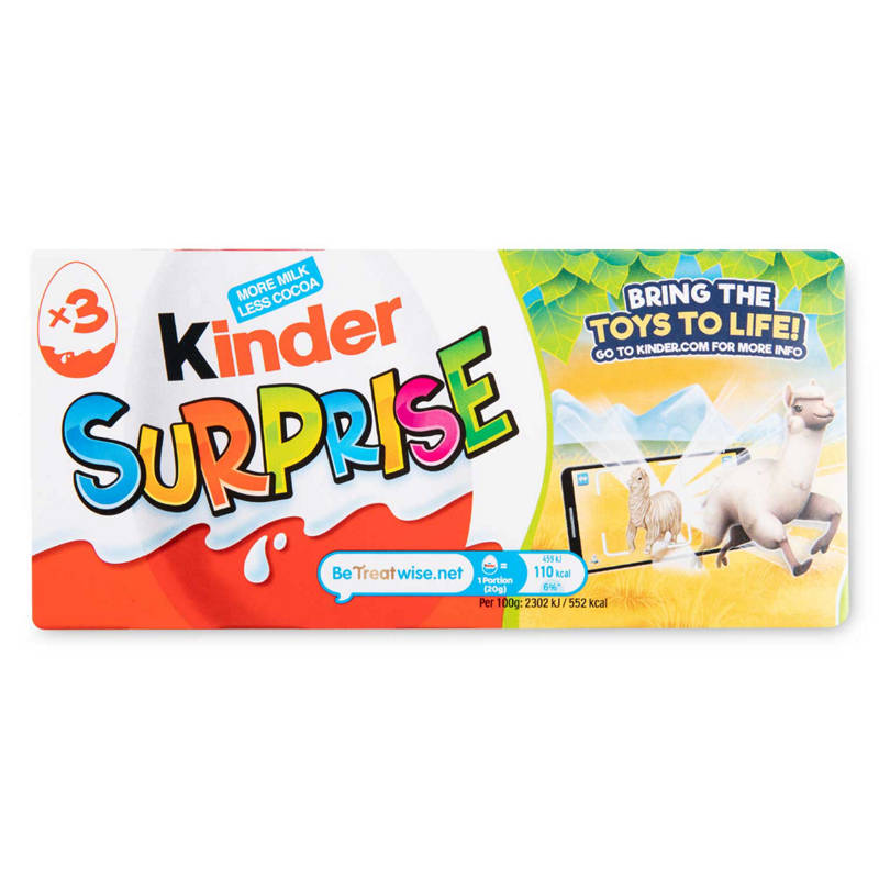 KINDER Kinder Surprise 3 x 20g