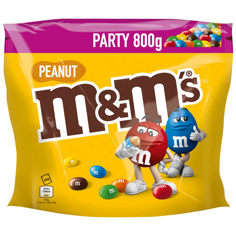 M&M's Confetti di cioccolato alle arachidi 800g