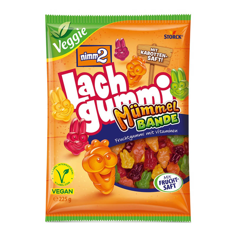 Caramelle gommose vegane, Mümmelbande
