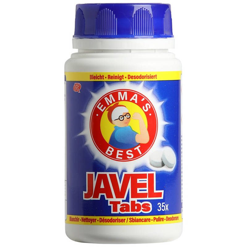 Onglets de Javel