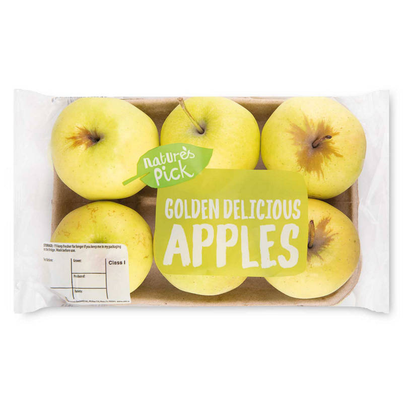 NATURE'S PICK Golden Delicious Apples 6 Each