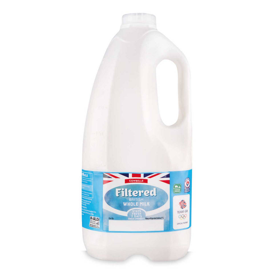 Cowbelle Filtered British Whole Milk