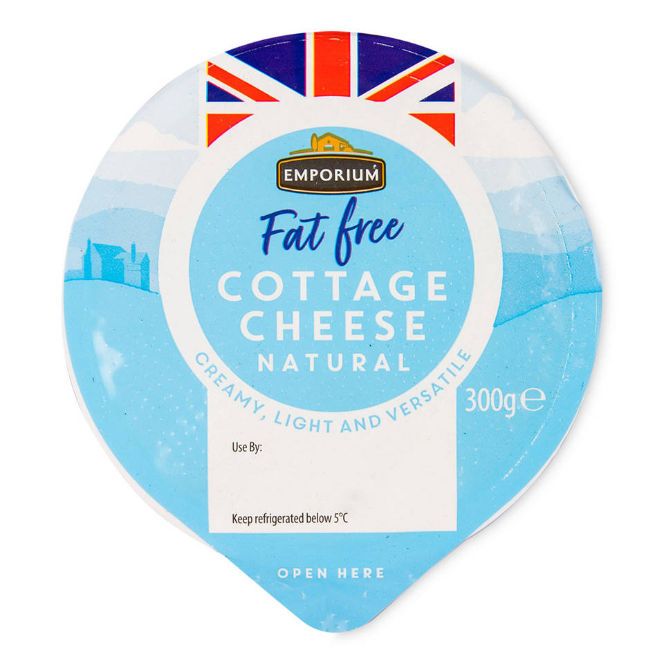 Emporium Fat Free Plain Cottage Cheese