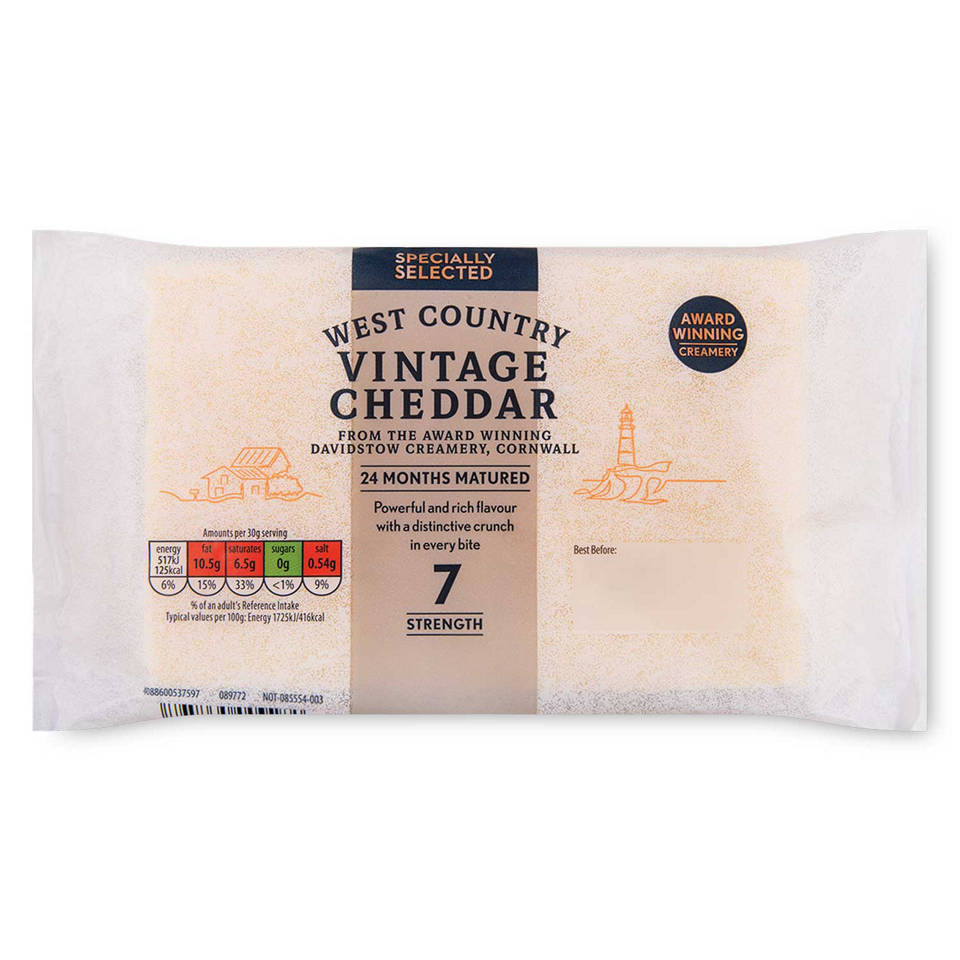 Specially Selected West Country Vintage Cheddar Cheese