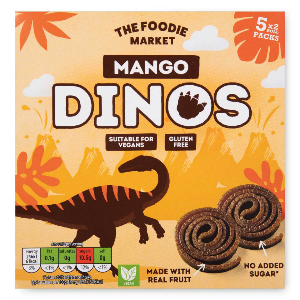 The Foodie Market Mango Fruit Rolls Multipack