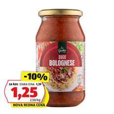 Omaka za testenine, bolonjska