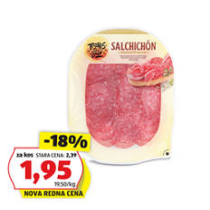 Narezek španskih salam, salsichon