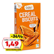 Žitni piškoti, kakav