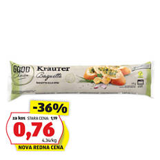 Polnjena francoska štruca, z zelišči