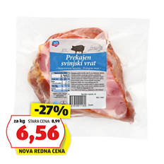 Prekajen svinjski vrat