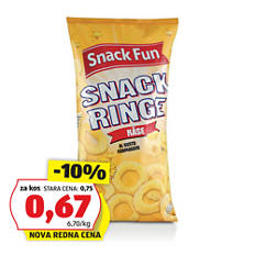 Koruzni prigrizek, sir