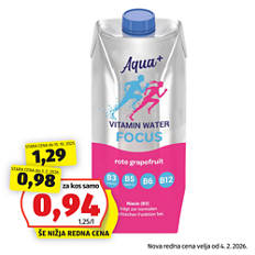 Vitaminska voda, Focus