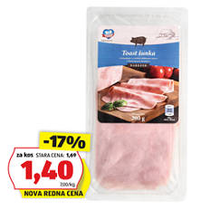 Toast šunka