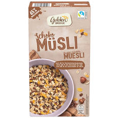 Müsli con cioccolato al latte