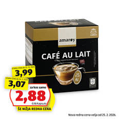 Kavne kapsule, Café au Lait