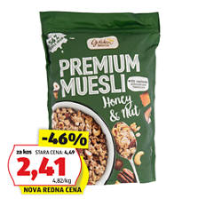 Premium muesli, z oreščki