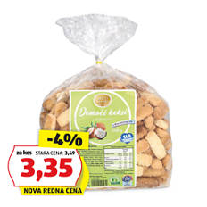 Domači keksi, s kokosom