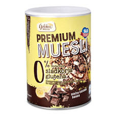 Premium muesli, jagoda-banana