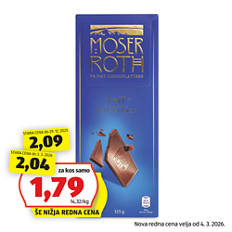 Premium čokolada, mlečna