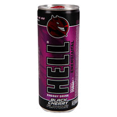 Energiaital, Black Cherry, 0,25 l