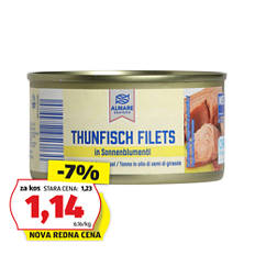 Tuna v sončničnem olju