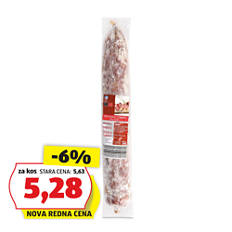 Primorska domača salama