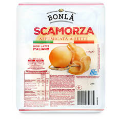 Fromage italien en tranches, scamorza