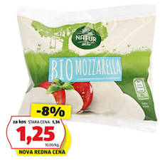 Bio mozzarella