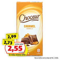 Polnjena čokolada, karamela