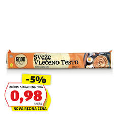 Vlečeno testo, klasik
