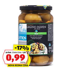 Grške olive, zelene