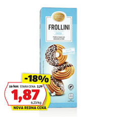 Brizgani keksi, kokos