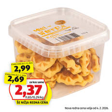 Mini vaflji, navadni