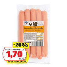 Perutninske hrenovke