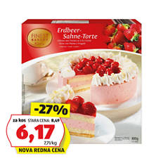 Torta, jagoda-smetana