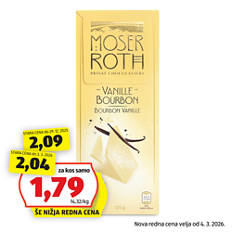 Premium čokolada, burbonska vanilija