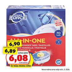 Tablete za strojno pomivanje posode