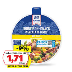 Tunina solata, koruza