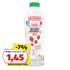 Tekoči sadni jogurt