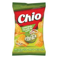 Chips, hagymás-tejfölös, 130 g