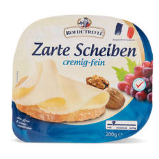 Fromage à pâte molle en tranches, classique