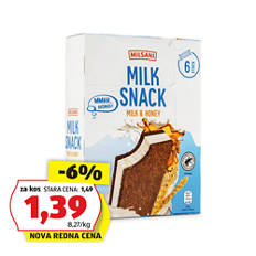 Mlečna rezina z medom