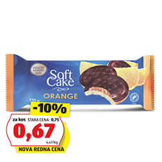 Pecivo Soft Cake, pomaranča