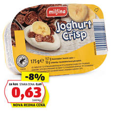 Jogurt z dodatki, banana